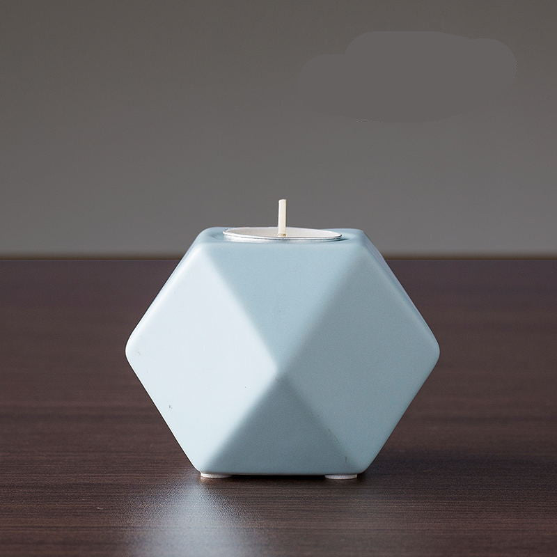 Candelabro in ceramica