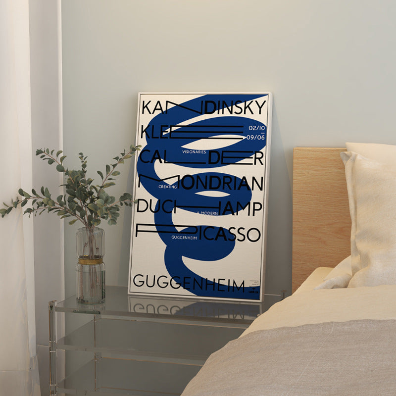 Poster arte astratta minimalista