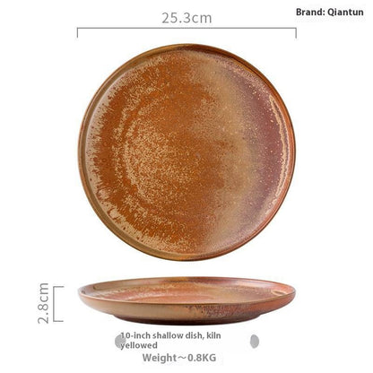 Piatto ceramica retrò