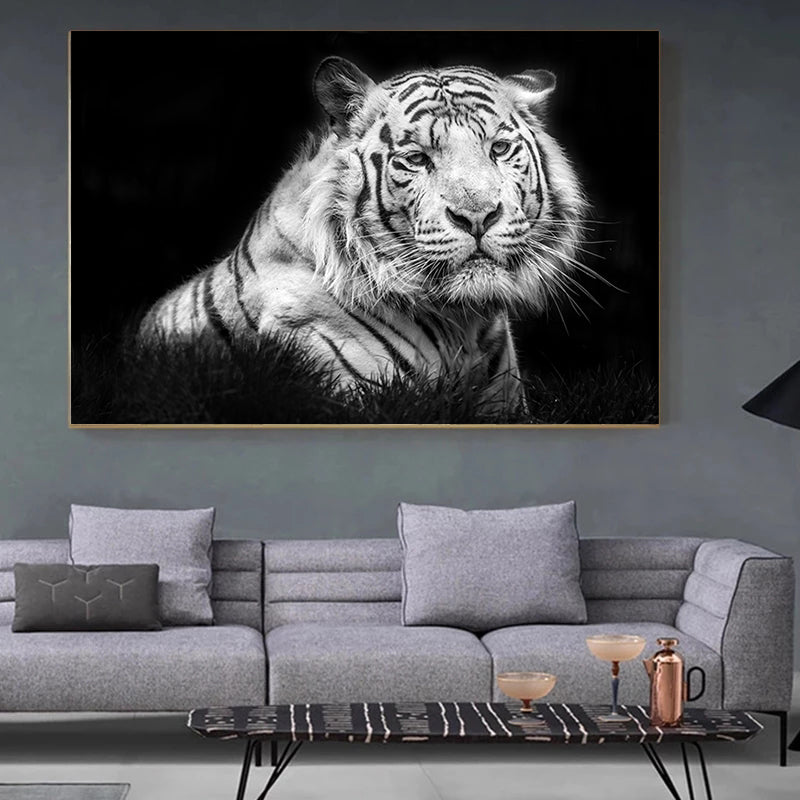 Quadro Testa di Tigre