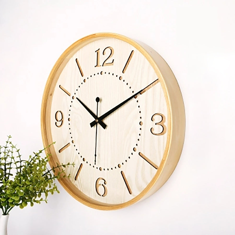 Orologio da parete Fascie legno