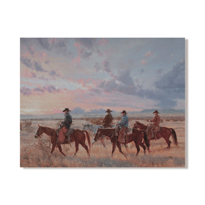 Stampa Cowboy Vintage