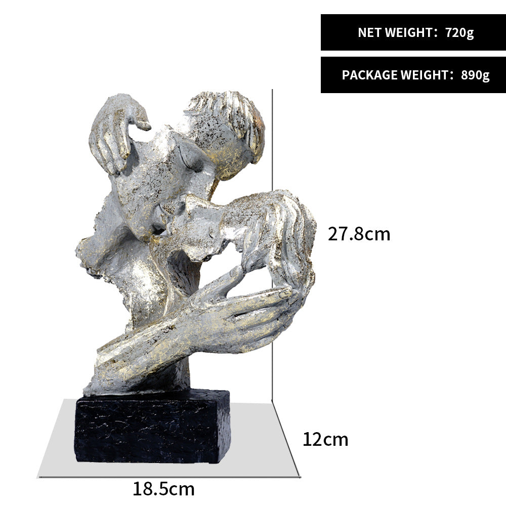 Scultura resina pensatore