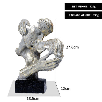 Scultura resina pensatore