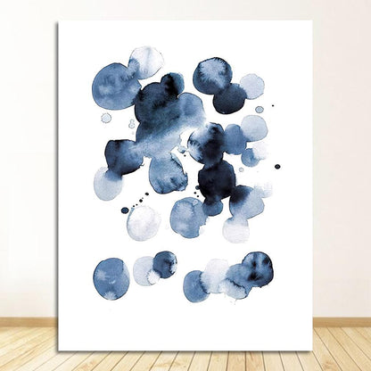 Quadro astratto blu