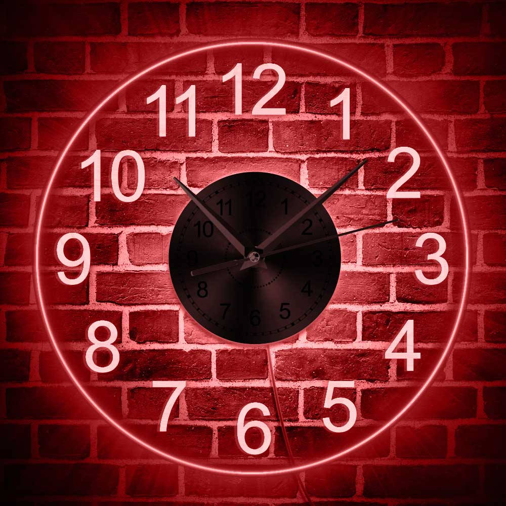Orologio da parete Aereo rosso blu