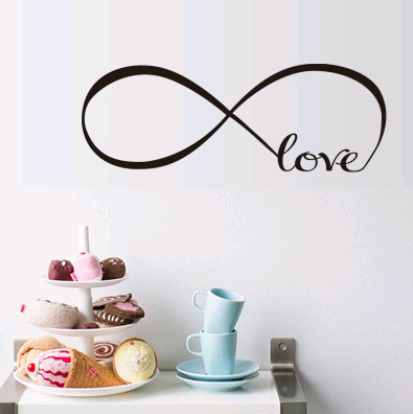 Adesivo amore infinito