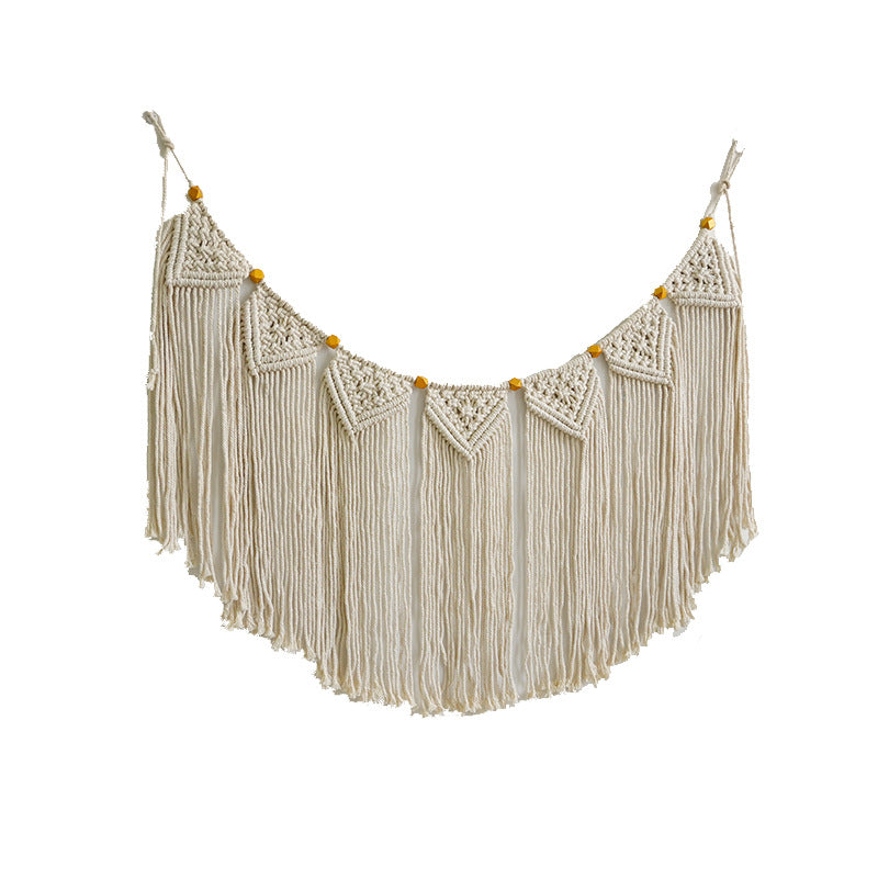 Decorazione tessuta nappe