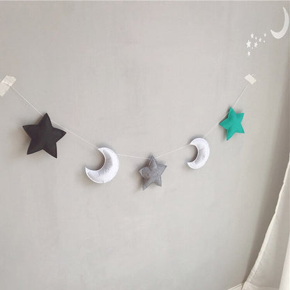 Decorazione stella luna
