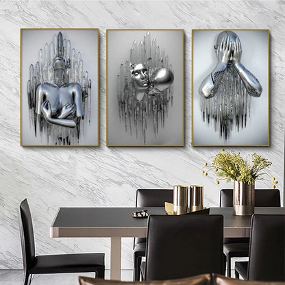 Tela sagome metalliche
