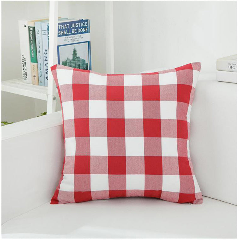 Copricuscino tartan nordico
