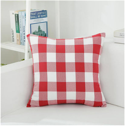 Copricuscino tartan nordico