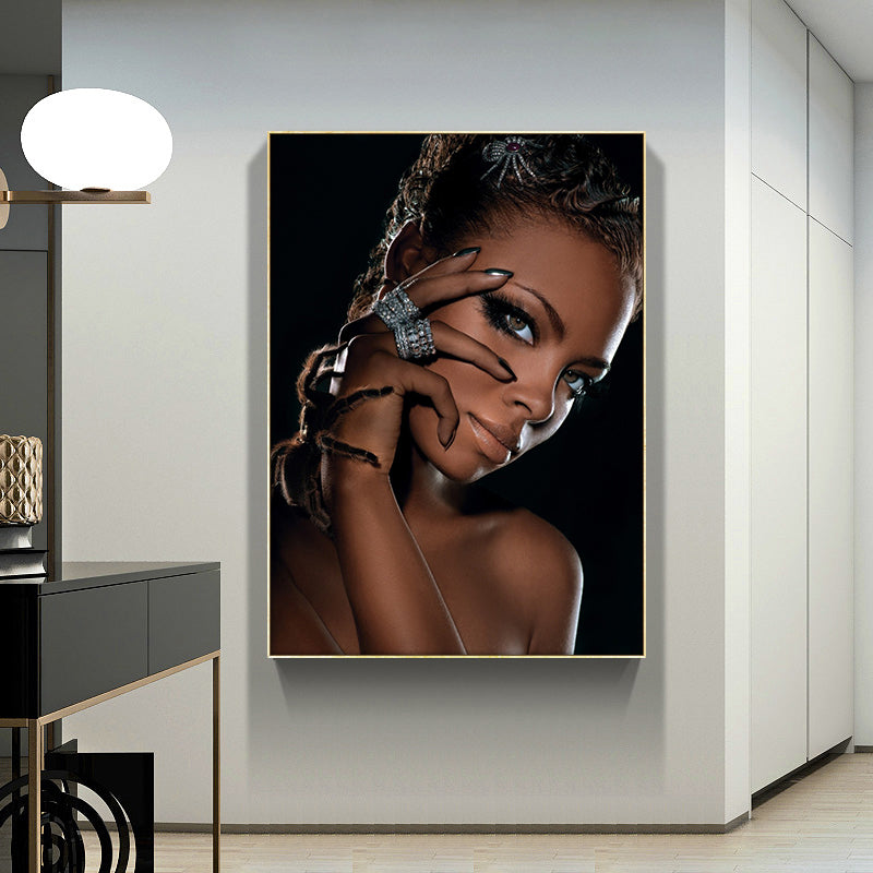 Quadro figura astratta