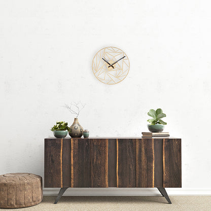 Orologio da parete Triangoli legno