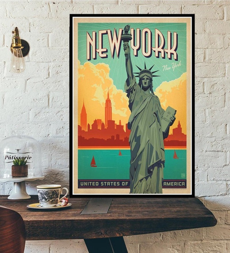 Poster canvas viaggio nel mondo
