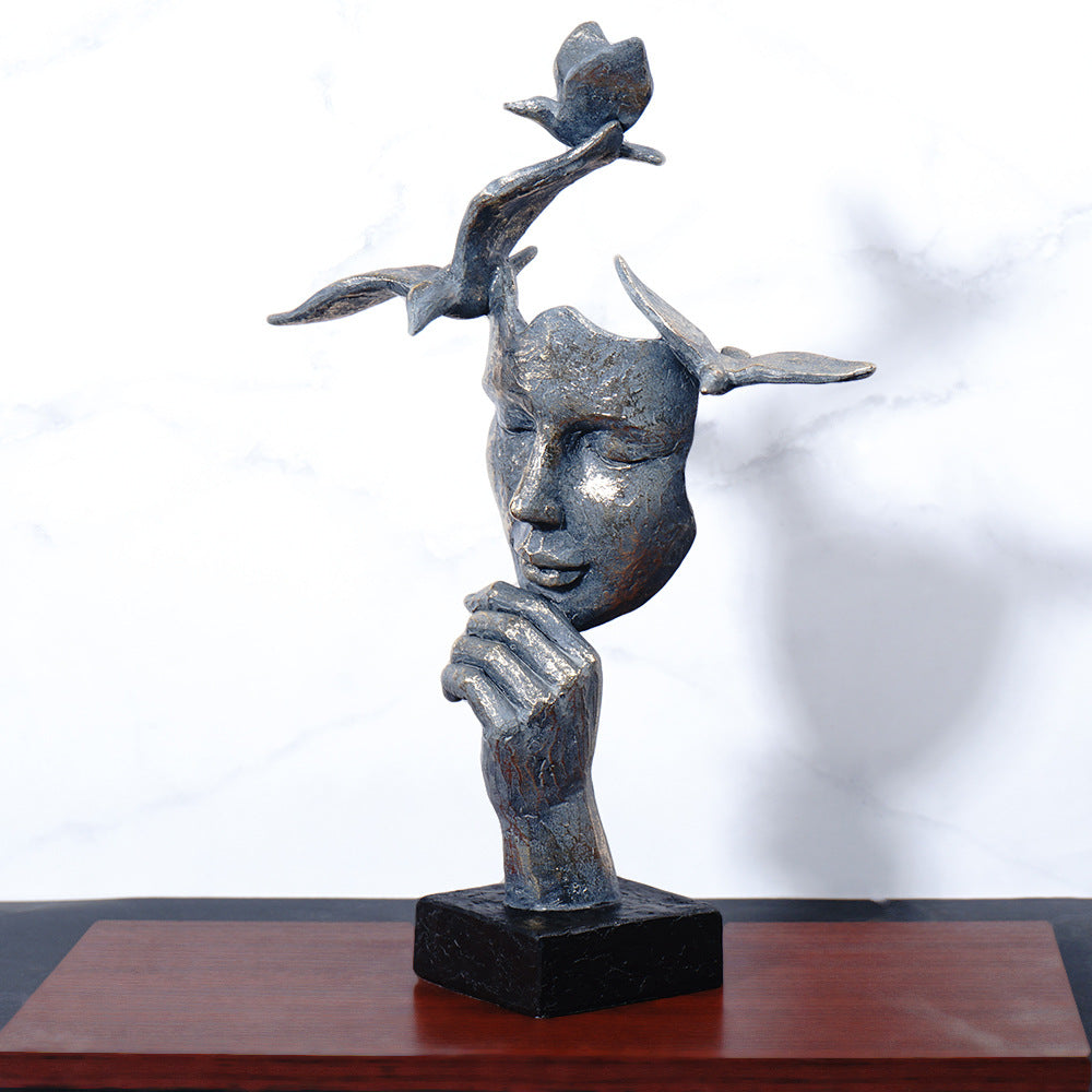 Statuetta astratta