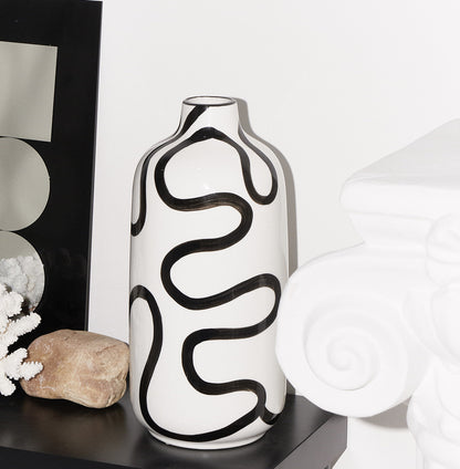 Vaso linee astratte