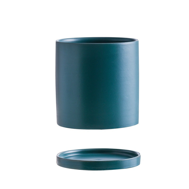 Vaso con sottovaso nordico
