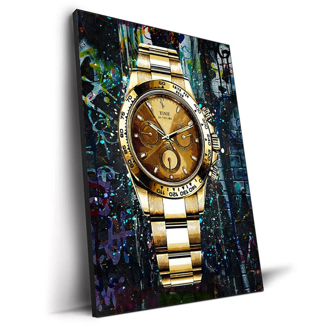 Tela Orologio Graffiti
