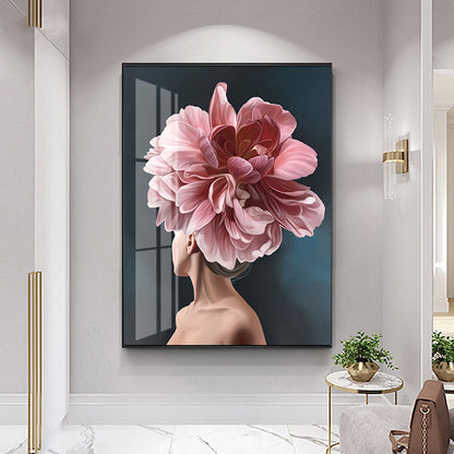 Quadro Donna Floreale