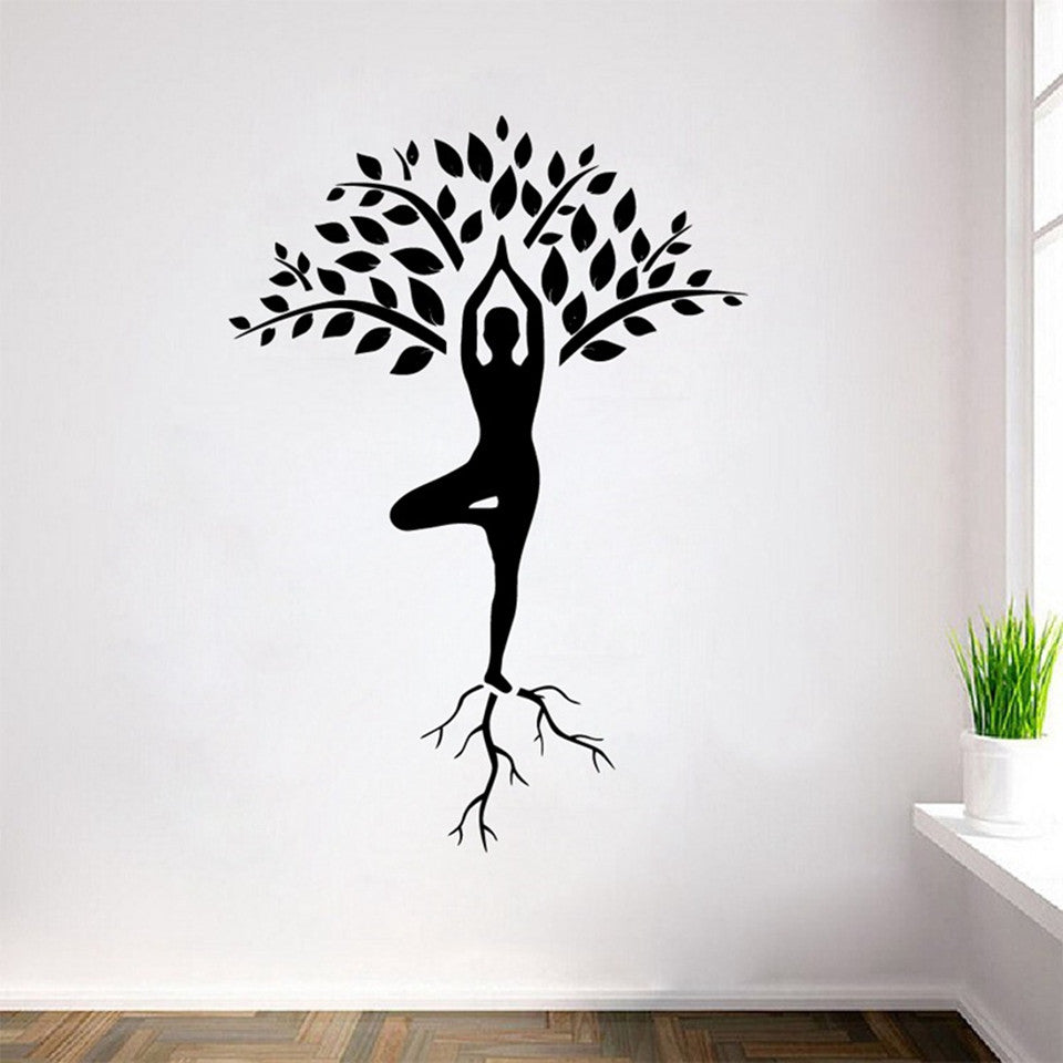 Adesivo yoga danza