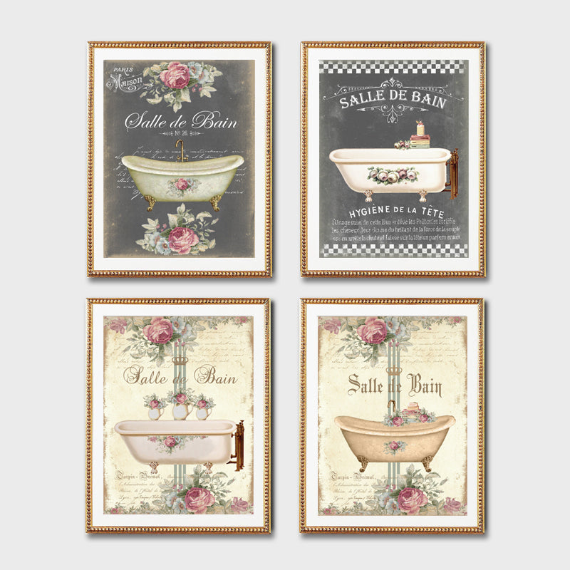 Poster bagno vintage