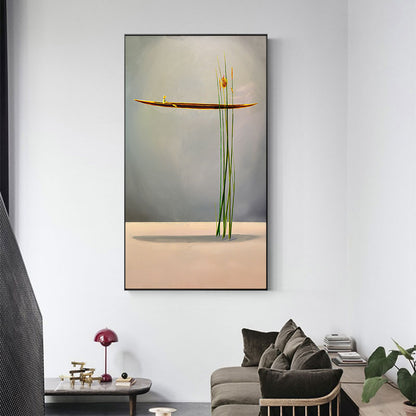 Quadro barca astratta