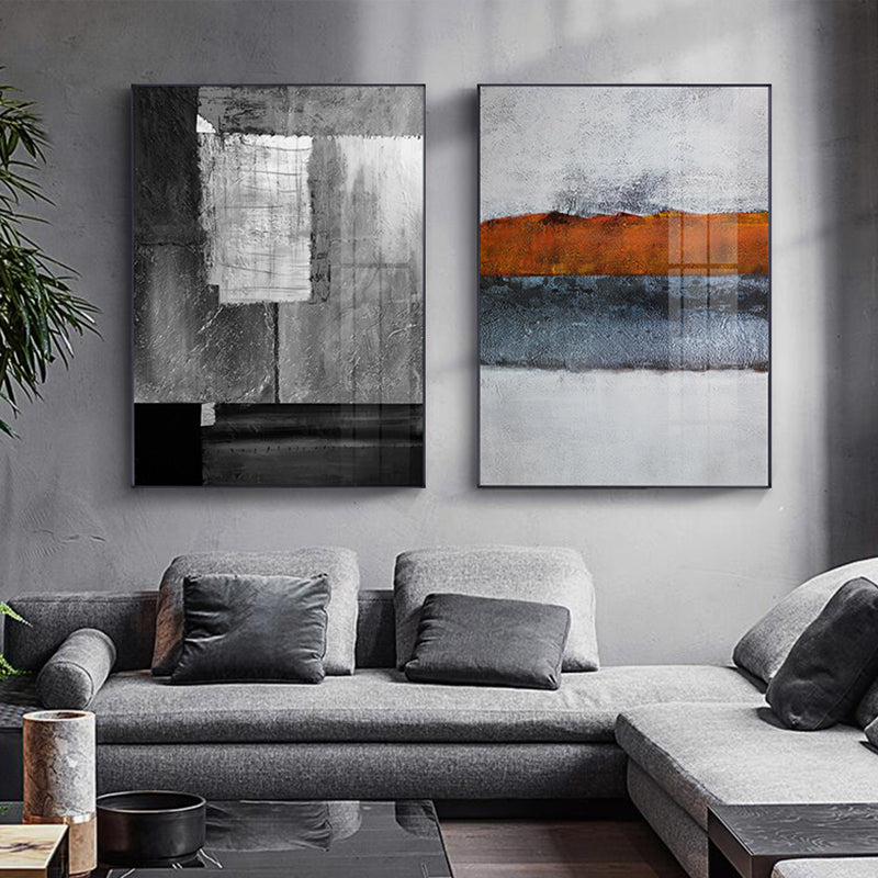 Poster astratto grigio