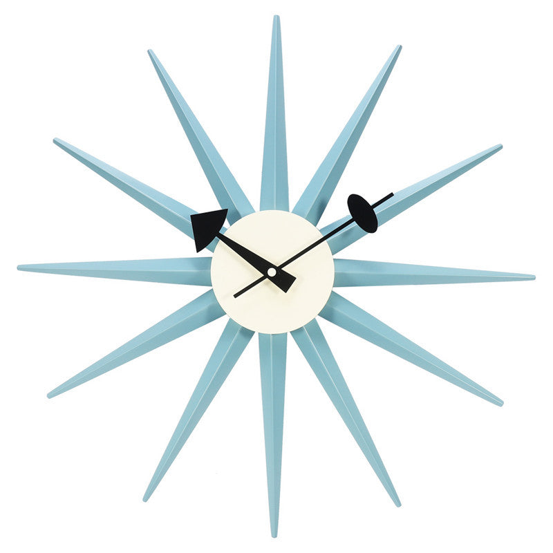 Orologio da parete Sole raggi dorati