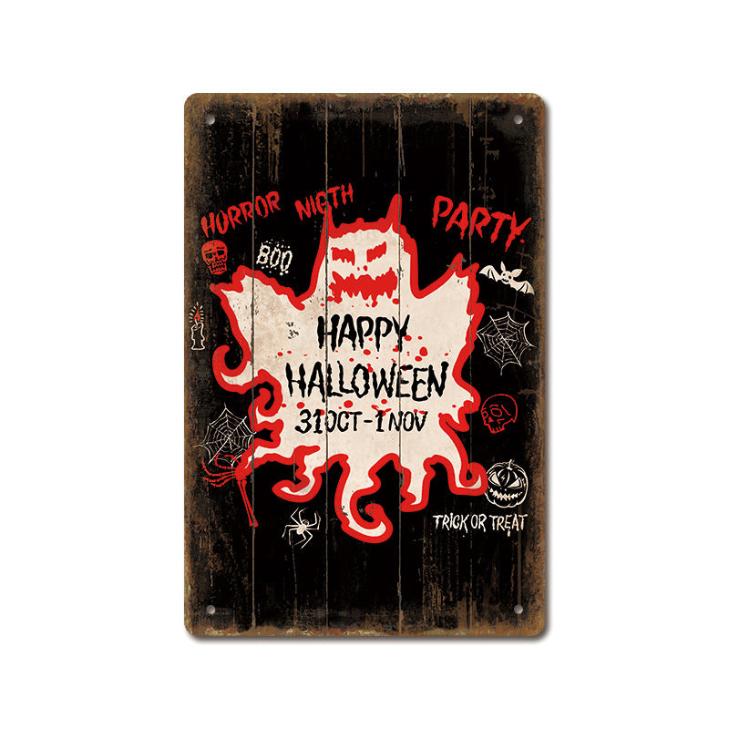 Quadro Halloween ferro