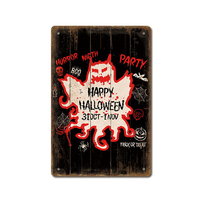 Quadro Halloween ferro