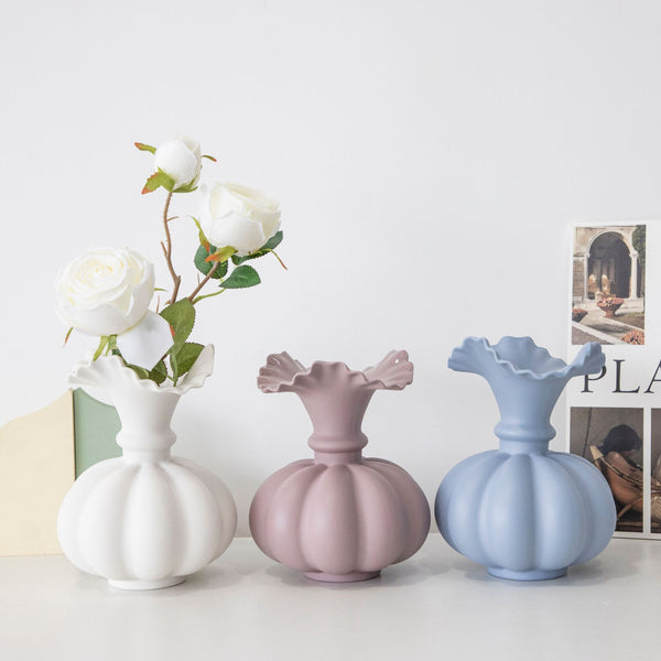 Vaso in ceramica stile nordico