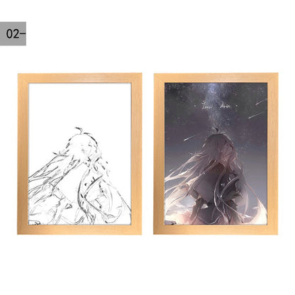 Quadro cielo stellato