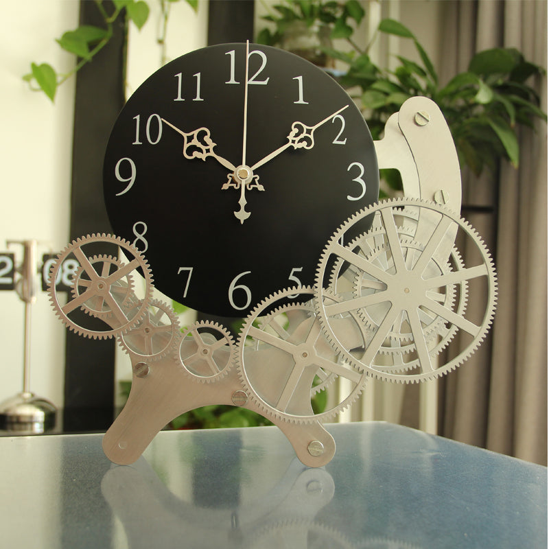 Orologio da parete Ingranaggi industriali