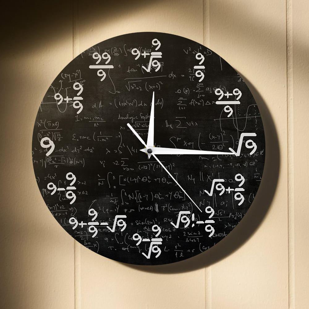 Orologio da parete Formule matematica