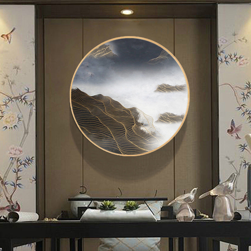 Quadro in MDF Montagne stile cinese