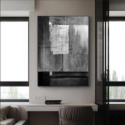 Poster astratto grigio