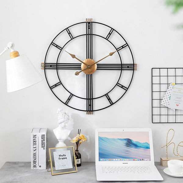 Orologio da parete Cerchi geometrici art déco