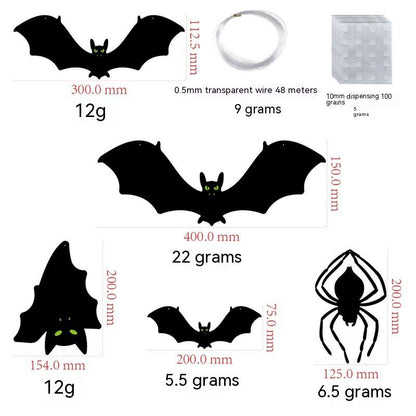 Decorazione pipistrelli