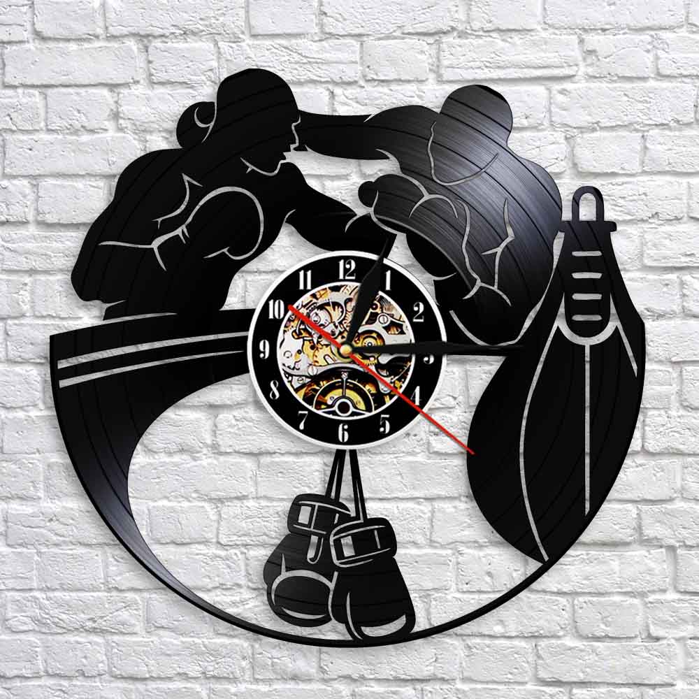 Orologio da parete Dj con ingranaggi luminosi