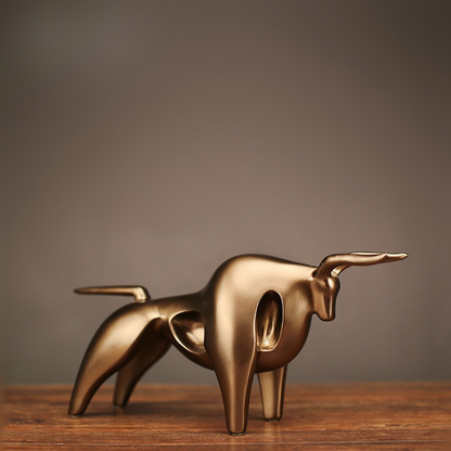Decorazione Mucca Astratta