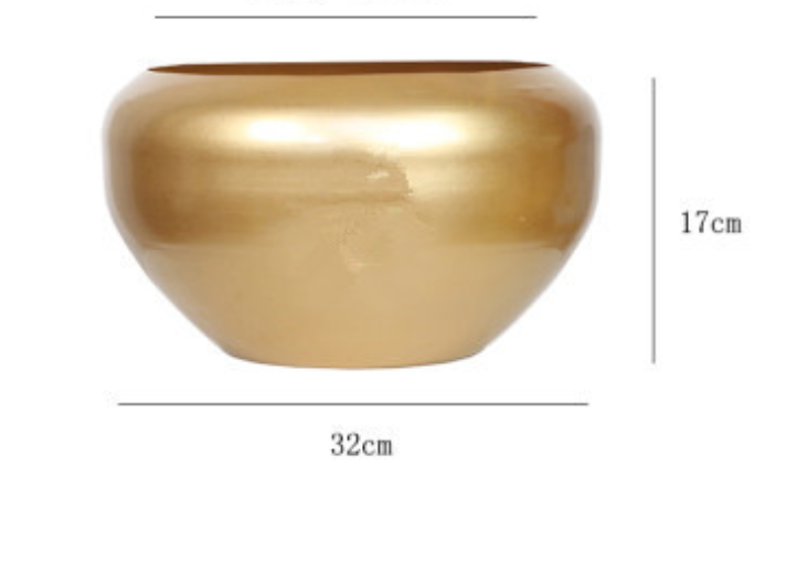 Vaso ferro rotondo
