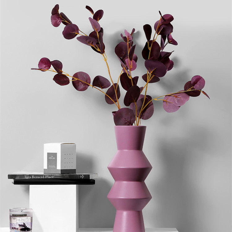 Vaso ceramica colori Morandi