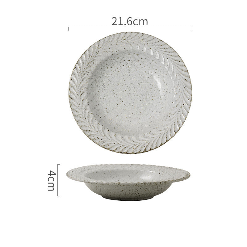 Piatto fondo ceramica