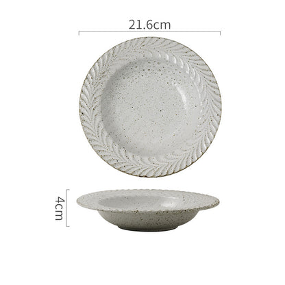 Piatto fondo ceramica
