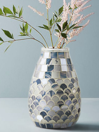 Vaso Vetro Mosaico