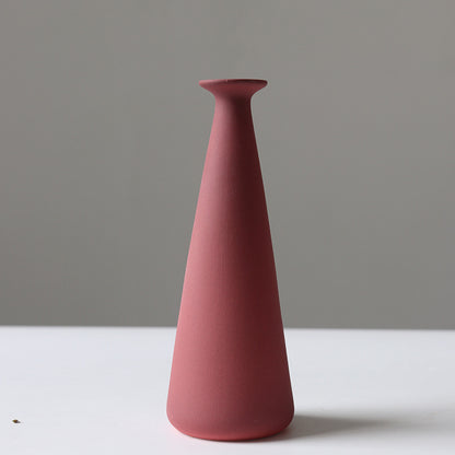 Vaso fiori secchi decorativo