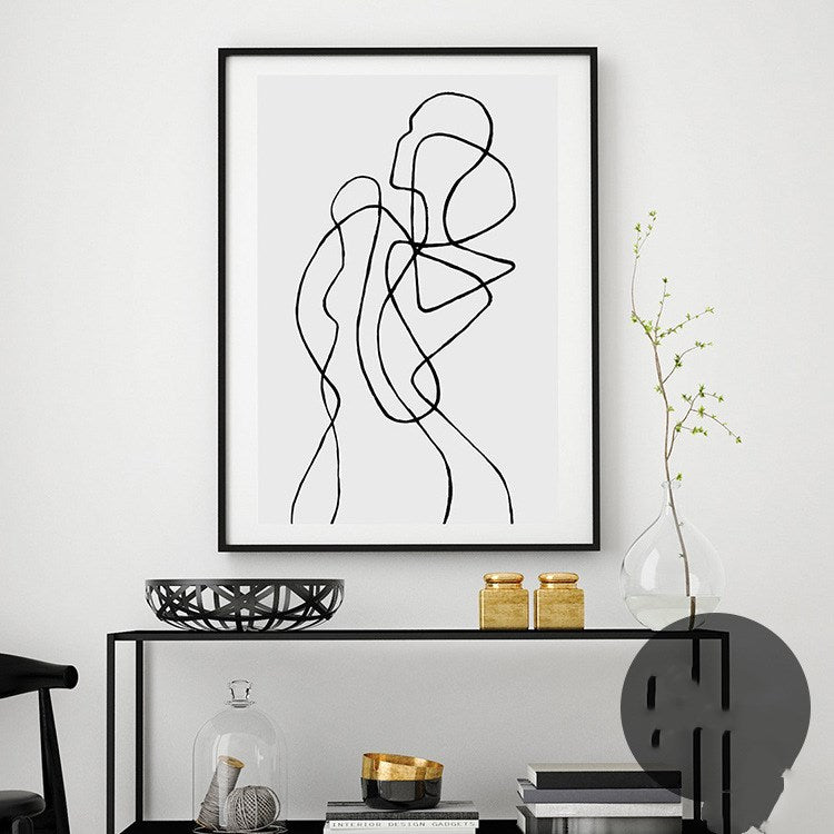 Poster astratto stile nordico