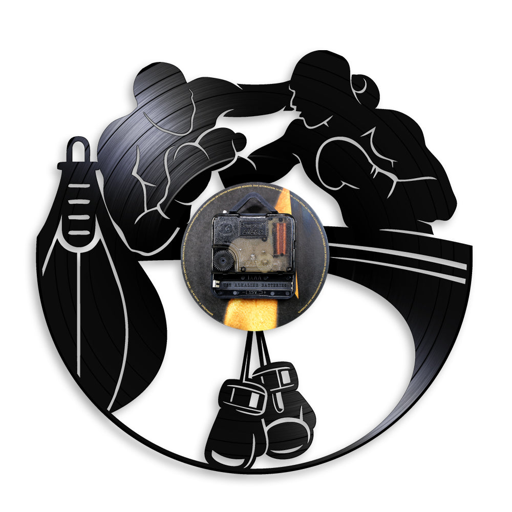 Orologio da parete Dj con ingranaggi luminosi