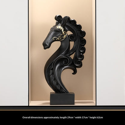 Ornamento testa cavallo